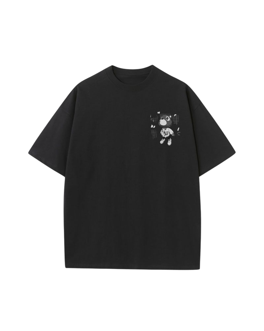 Kanye West Print Oversized Tshirt